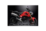 HONDA MSX125 GROM 13-15 TAILTIDY SISTEMA DI SCARICO COMPLETO 320MM ACCIAIO INOX TRI