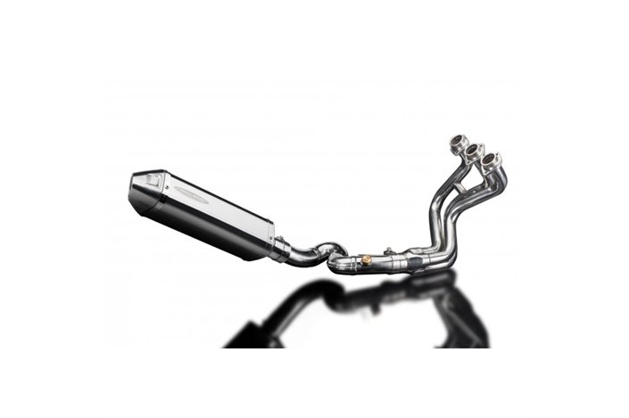 YAMAHA TRACER 900 2015-20 FULL EXHAUST SYSTEM 320MM STAINLESS TRI SILENCER