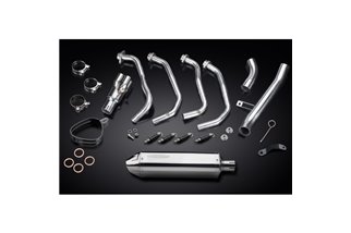 KAWASAKI Z900 17-19 FULL EXHAUST SYSTEM 320MM STAINLESS TRI BSAU SILENCER