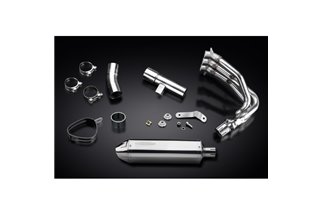 TRIUMPH STREET TRIPLE 675 13-16 DECAT SCARICO COMPLETO 3-1 SILENZIATORE TRI BSAU 320MM