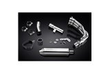 TRIUMPH STREET TRIPLE 675 13-16 DECAT FULL 3-1 EXHAUST 320MM TRI BSAU SILENCER