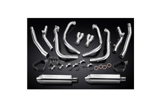 SUZUKI GSX1300R HAYABUSA 08-20 4-2 EXHAUST SYSTEM 320MM STAINLESS TRI BSAU