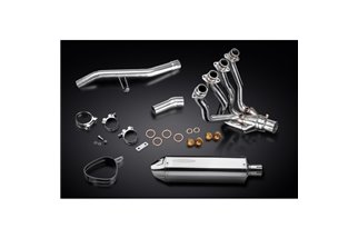 KAWASAKI GTR1400 07-20 SISTEMA DI SCARICO COMPLETO SILENZIATORE INOX TRI-OVALE DA 320 MM