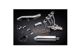 KAWASAKI GTR1400 07-20 SISTEMA DI SCARICO COMPLETO SILENZIATORE INOX TRI-OVALE DA 320 MM