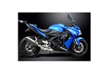 SUZUKI GSX-S1000F 2015-2020 320MM SCARICO COMPLETO TRI INOX BSAU SILENZIATORE