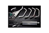 YAMAHA XJ600 DIVERSION 92-04 SCARICO COMPLETO 4-1 SILENZIATORE INOX TRI-OVALE 420MM