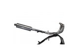 HONDA CBR600F 1999-2000 FULL EXHAUST 4-1 420MM TRI-OVAL STAINLESS SILENCER