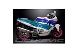 HONDA CBR600 FH FJ FK FL 87-90 SCARICO COMPLETO 4-1 420MM SILENZIATORE INOX TRIOVAL