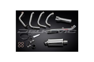 SISTEMA DI SCARICO COMPLETO 4-1 BLACKBIRD HONDA CBR1100XX 225MM INOX OVALE