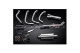 SISTEMA DI SCARICO COMPLETO 4-1 BLACKBIRD HONDA CBR1100XX 225MM INOX OVALE