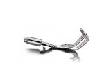 YAMAHA XJ600 DIVERSION 92-04 FULL 4-1 EXHAUST 225MM STAINLESS OVAL SILENCER