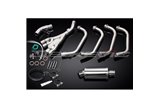 YAMAHA XJ600 DIVERSION 92-04 SCARICO COMPLETO 4-1 SILENZIATORE OVALE INOX DA 225 MM