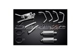 YAMAHA XJ900 DIVERSION 1994-03 SCARICO COMPLETO SILENZIATORI OVALI INOX DA 225 MM