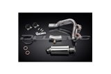 KAWASAKI KLE650 VERSYS 2007-14 SCARICO COMPLETO 225MM SILENZIATORE OVALE INOX