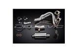 KAWASAKI ER6N ER6F 2012-16 SISTEMA DI SCARICO COMPLETO SILENZIATORE OVALE INOX DA 225 MM