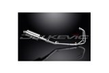 KAWASAKI 250R NINJA 2008-2013 SCARICO COMPLETO 2-1 225MM SILENZIATORE OVALE INOX