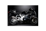 SUZUKI GSX1300R HAYABUSA 99-07 DECAT SCARICO COMPLETO 4-2 225MM INOX OVALE