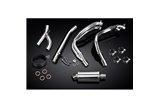 SUZUKI GSX1300R HAYABUSA 99-07 DECAT SCARICO COMPLETO 4-1 225MM INOX OVALE