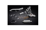 KAWASAKI GTR1400 07-20 SISTEMA DI SCARICO COMPLETO SILENZIATORE OVALE INOX 225MM