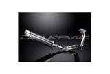 KAWASAKI KLE650 VERSYS 2007-14 SCARICO COMPLETO 350MM CARBONIO TONDO BSAU SILENZIATORE