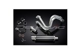 KAWASAKI Z650 2017-2023 SCARICO COMPLETO 2-1 SILENZIATORE TONDO IN CARBONIO DA 350 MM