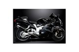 SUZUKI GSX1300R HAYABUSA 99-07 DECAT SCARICO COMPLETO 4-2 350MM CARBONIO TONDO BSAU