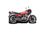 HONDA CB900F 1979-83 SCARICO COMPLETO 4-1 IN ACCIAIO INOX SILENZIATORE MEGAFONO CLASSICO