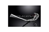 HONDA CB750K SOHC 77-78 SISTEMA DI SCARICO COMPLETO INOX SILENZIATORE MEGAFONO CLASSICO