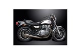 KAWASAKI KZ1000 LTD-B3-B4 1979-1980 SCARICO INOX COMPLETO 4-1 MEGAFONO CLASSICO