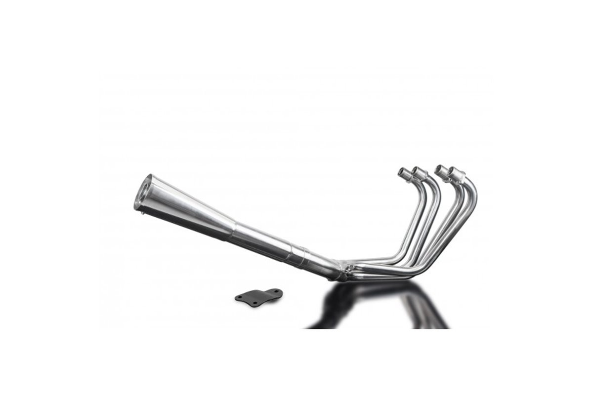 KAWASAKI KZ1000 LTD-B1-B2 77-78 FULL 4-1 STAINLESS EXHAUST CLASSIC MEGAPHOPHONE