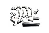 HONDA CB750K-DOHC-SC NIGHTHAWK 78-83 FULL4-1 STAINLESS EXHAUST CLASSIC MEGAPHONE