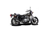 KAWASAKI Z1000 MKII 79-80 SCARICO COMPLETO 4-1 INOX SILENZIATORE MEGAFONO CLASSICO