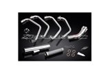 KAWASAKI GPZ1100 UNI-TRACK 1983-85 SCARICO COMPLETO 4-1 INOX CLASSICO DRITTO