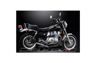 KAWASAKI CSR-Z1000 1981-82 SCARICO COMPLETO 4-1 INOX SILENZIATORE DRITTO CLASSICO