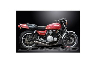 KAWASAKI Z1000J 1981-1983 SCARICO COMPLETO 4-1 INOX CLASSICO SILENZIATORE DRITTO