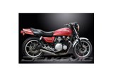 KAWASAKI Z1000J 1981-1983 SCARICO COMPLETO 4-1 INOX CLASSICO SILENZIATORE DRITTO