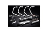 SUZUKI GS850L1982-84 SCARICO COMPLETO 4-1 IN ACCIAIO INOX SILENZIATORE DRITTO CLASSICO