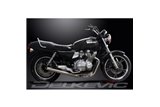 SUZUKI GS850G 82-86 SCARICO COMPLETO 4-1 IN ACCIAIO INOX SILENZIATORE DRITTO CLASSICO