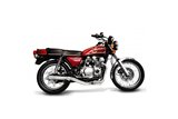 SUZUKI GS550 8V 1977-1981 SISTEMA DI SCARICO COMPLETO 4-1 SILENZIATORE DRITTO IN ACCIAIO INOX