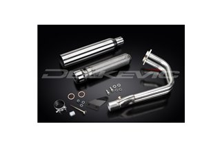 KAWASAKI VULCAN S EN650 2015-21 SCARICO COMPLETO 2-1 SILENZIATORE PERSONALIZZATO DA 410 MM BULL NOSE