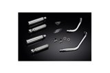 KAWASAKI MEAN STREAK EXHAUST VN1500 VN1600 02-08 2-2 410MM BULL NOSE SILENCER