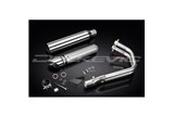 KAWASAKI VULCAN S EN650 2015-21 FULL 2-1 EXHAUST 410MM CUSTOM SILENCER SLASH CUT