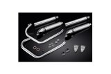 TRIUMPH STREET CUP 17-19 SISTEMA DI SCARICO COMPLETO SILENZIATORE TURNOUT PERSONALIZZATO DA 550 MM