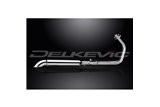 KAWASAKI VULCAN S EN650 2015-21 FULL 2-1 EXHAUST 410MM CUSTOM SILENCER TURN OUT