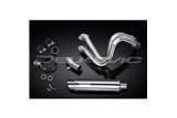 KAWASAKI Z650 2017-2023 SCARICO COMPLETO 2-1 350MM TONDO INOX SILENZIATORE CAN