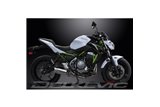 KAWASAKI Z650 2017-2023 SCARICO COMPLETO 2-1 350MM TONDO INOX SILENZIATORE CAN