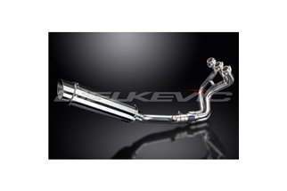 YAMAHA XSR900 16-20 SISTEMA DI SCARICO COMPLETO SILENZIATORE BSAU TONDO INOX DA 350 MM