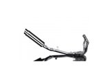 KAWASAKI Z900 17-19 FULL EXHAUST SYSTEM 350MM STAINLESS ROUND BSAU SILENCER