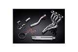 SUZUKI GSXR1000 2012-2016 350MM SCARICO COMPLETO SILENZIATORE TONDO INOX BSAU