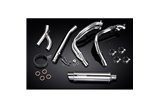 SUZUKI GSX1300R HAYABUSA 99-07 DECAT SCARICO COMPLETO 4-1 350MM INOX TONDO BSAU